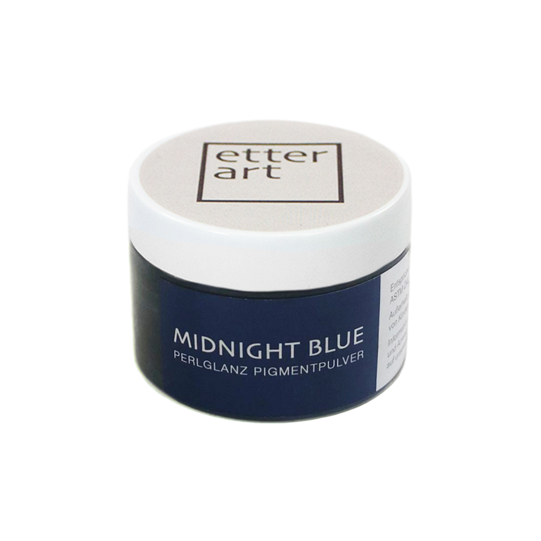Perlglanz Pigmentpulver Midnight Blue 50 g