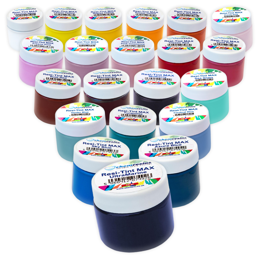 resi-TINT MAX Pigment Pastes in 33 Colors