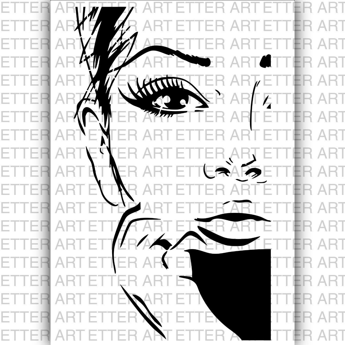 STRONG MUSE 1 - 84,1 x 118,9 cm