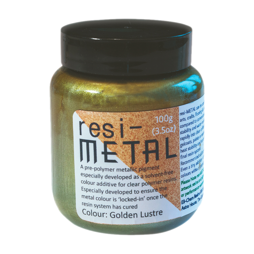 resi-METAL Metallic Pigmentpaste Golden Lustre 100 g