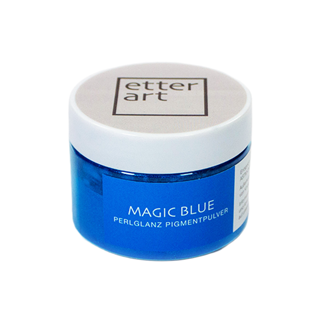 Perlglanz Pigmentpulver Magic Blue 50 g