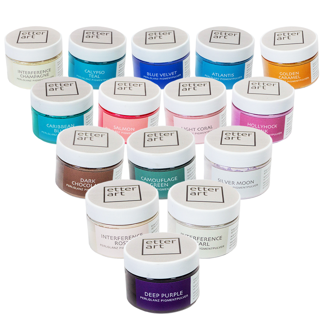 Pearlescent Pigment Powder in 32 colors Green Tea 10 g