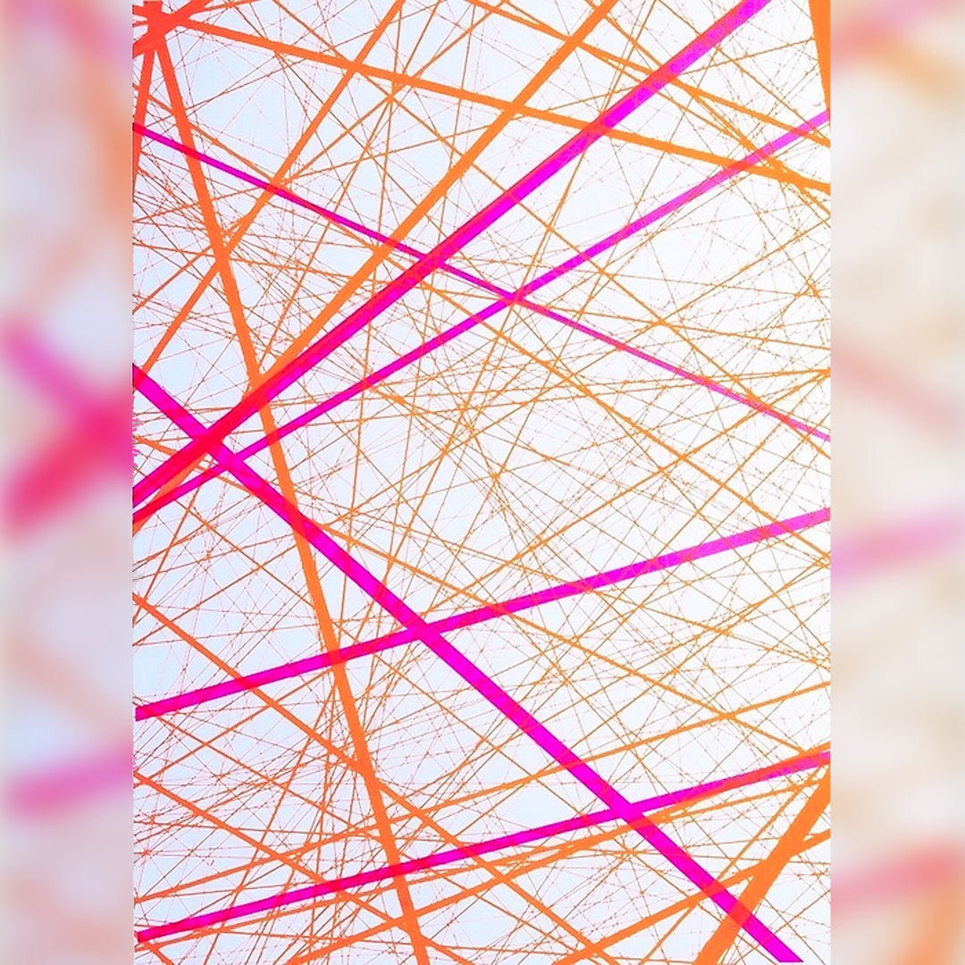 Paper Network Neon