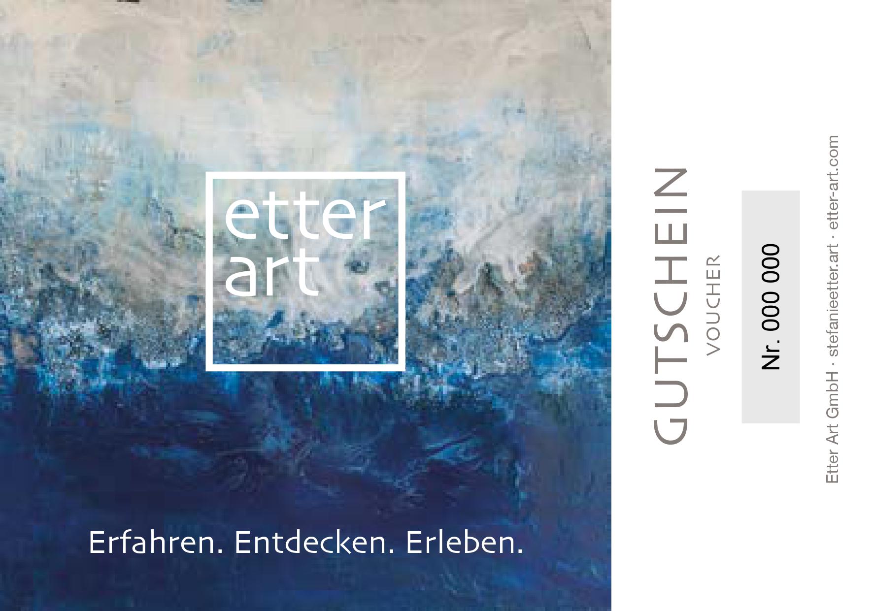Etter Art Virtual Gift Card €300.00-Blue 
