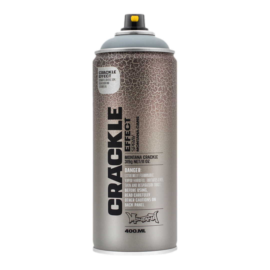 Montana CRACKLE Effekt Spray Traffic Black 400 ml