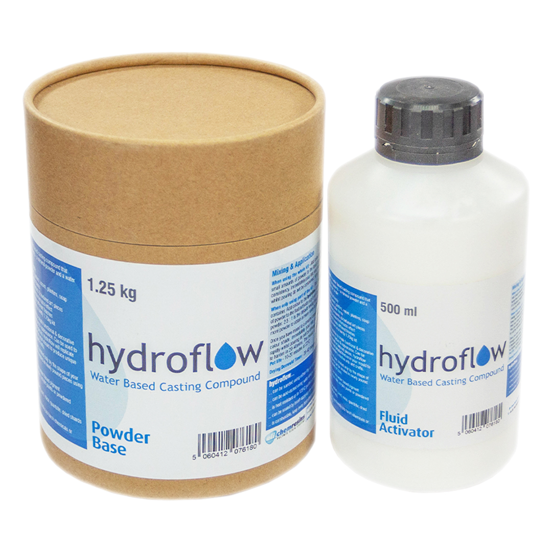 HYDROFLOW Gießmasse auf Wasserbasis - Set 1,75 kg