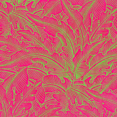 Paper Verdure Moyen Fuchsia