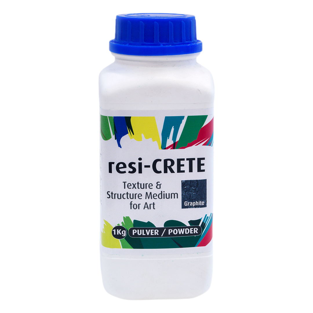 resi-CRETE Textur- und Strukturmedium Nickel Grey 1 kg