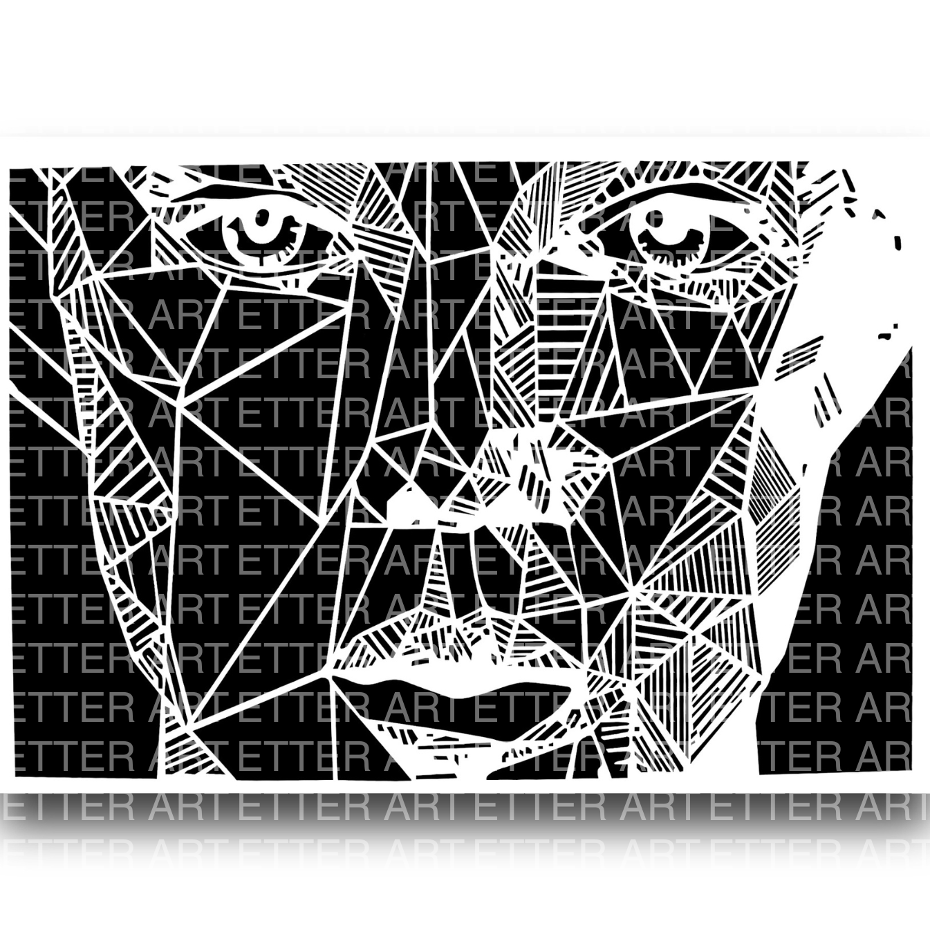 GEO FACE 2 - 42,0 x 59,4 cm