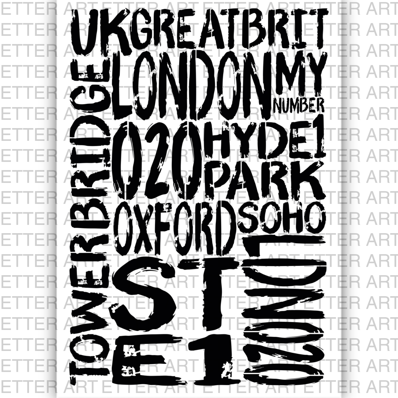 URBAN VIBES LONDON - 29,7 x 42,0 cm