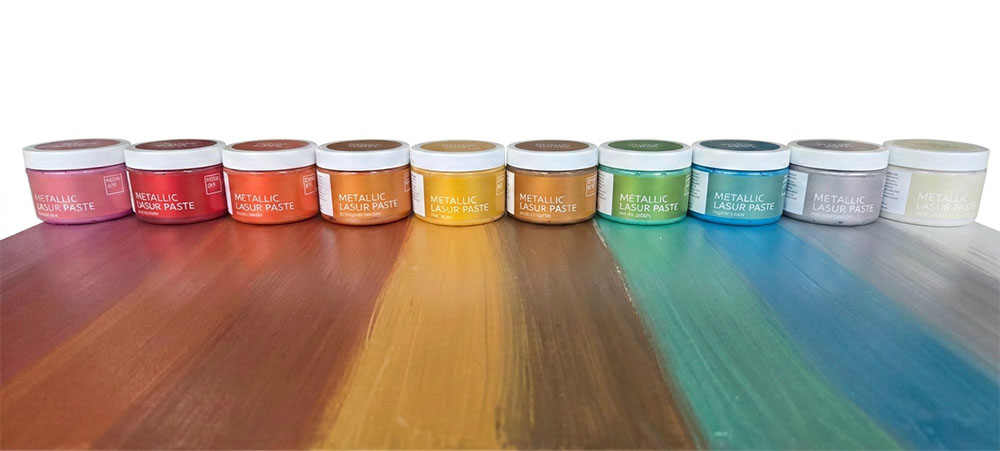 Metallic Glaze Paste 150 ml Aluminum Silver
