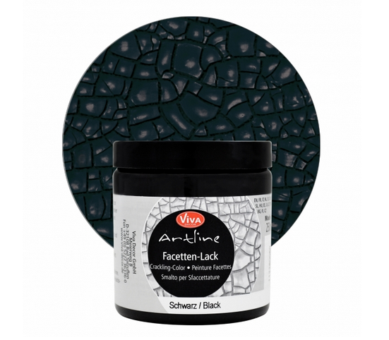 Facettenlack Crackling Color Schwarz 250 g