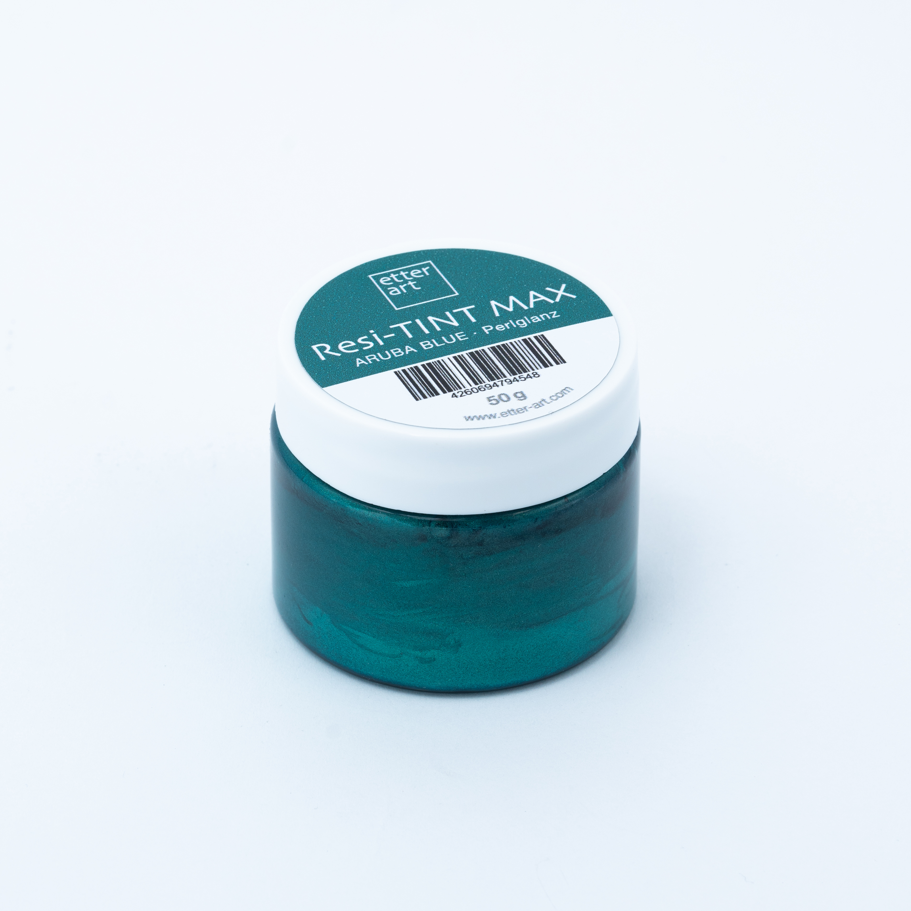 resi-TINT MAX Perlglanz Pigmentpaste Aruba Blue 50g