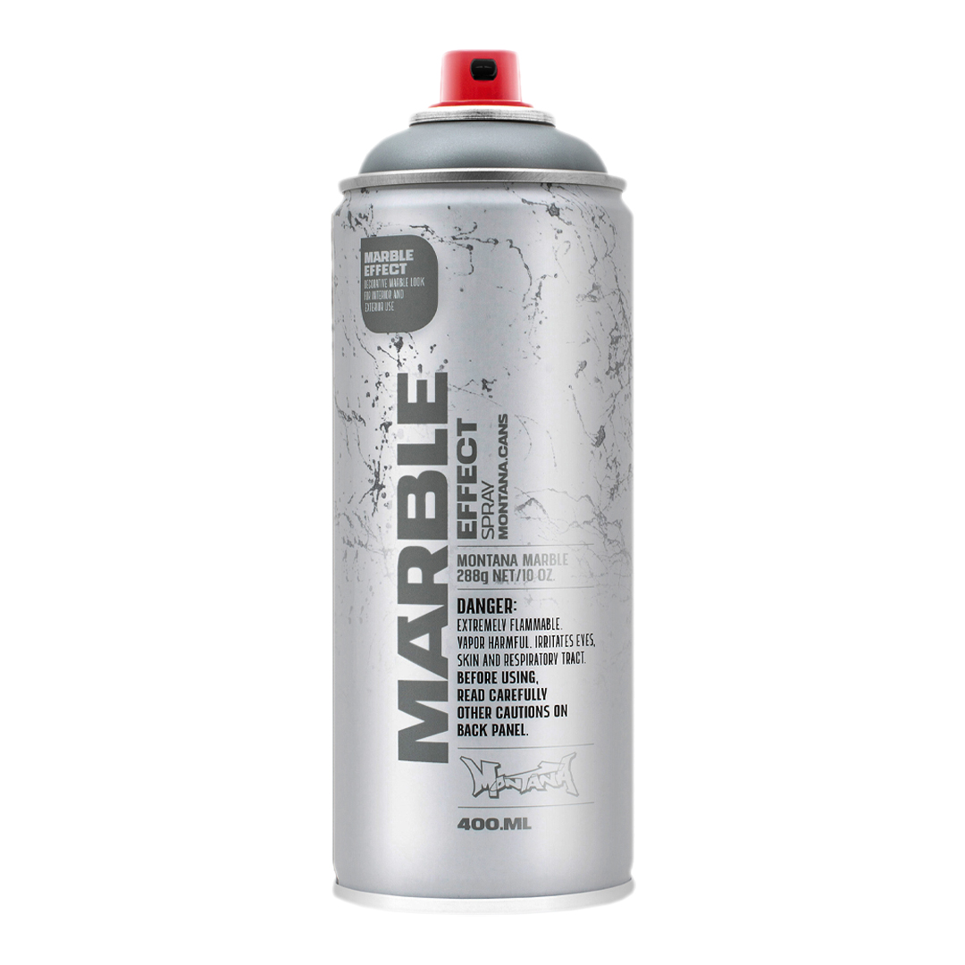 Montana MARBLE Effekt Spray Silver 400 ml